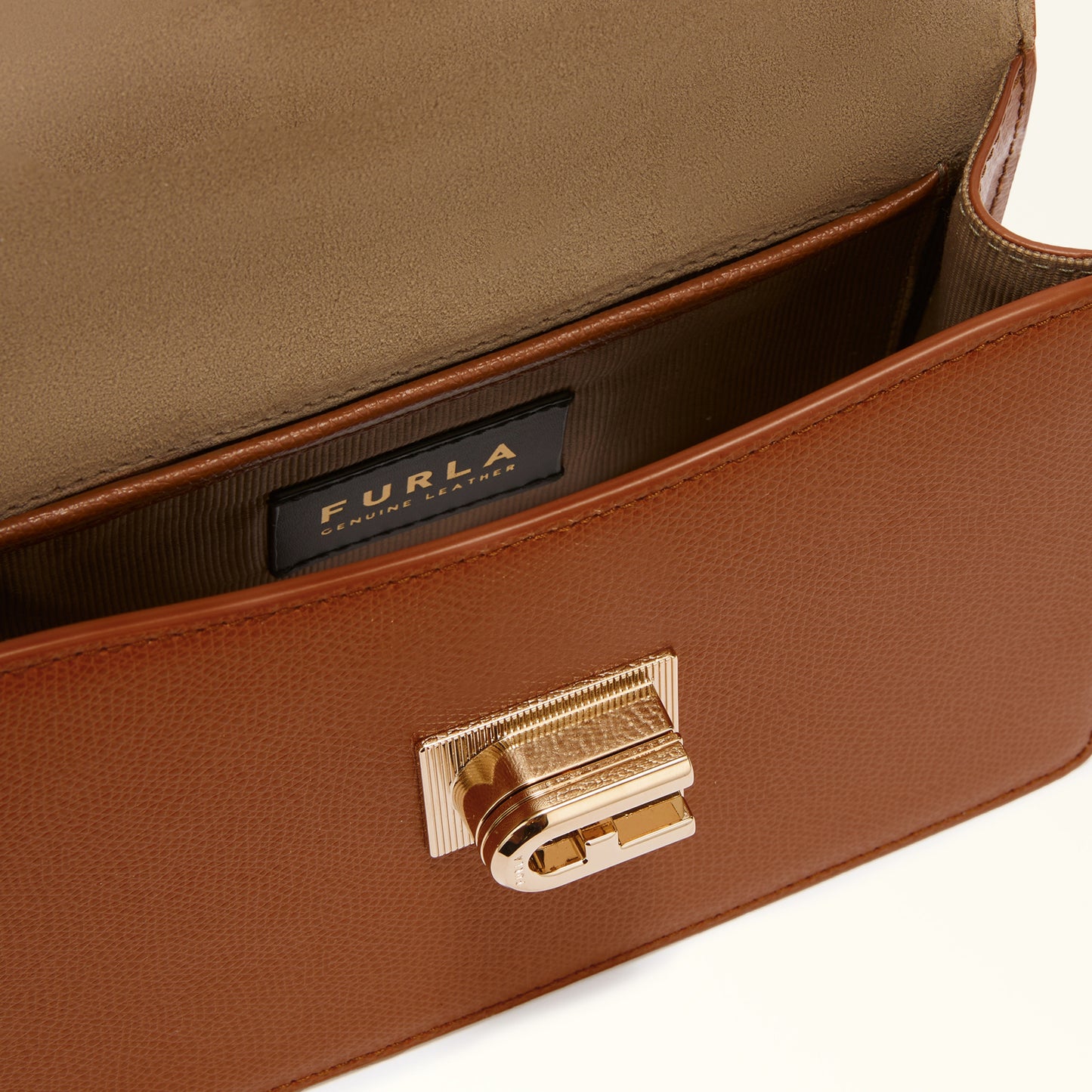 FURLA - 1927 Mini Crossbody - Cognac