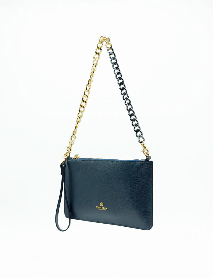 CUOIERIA FIORENTINA - Alice pochette Navy