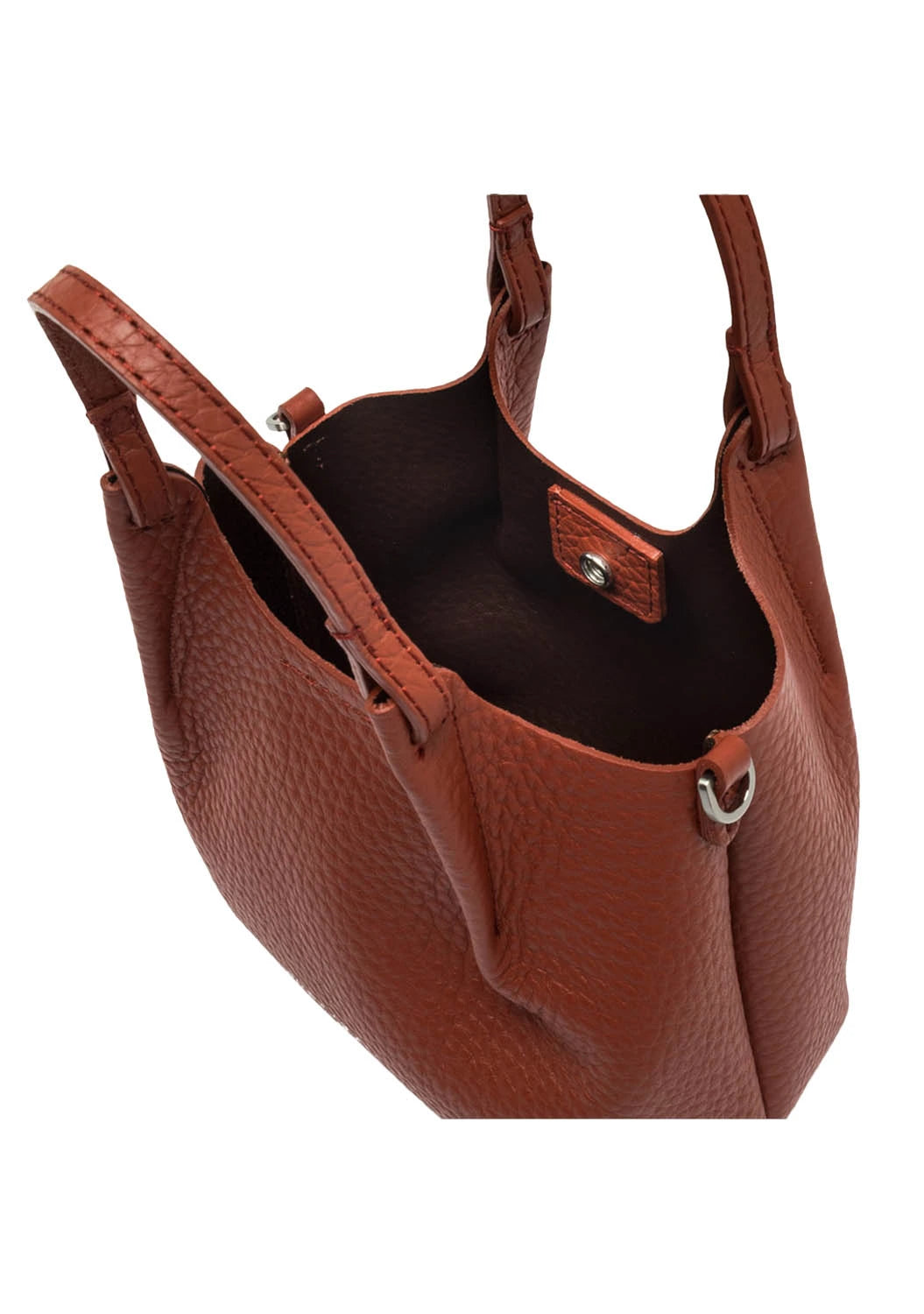 GIANNI CHIARINI - Borsa Dua Small - Brick Red