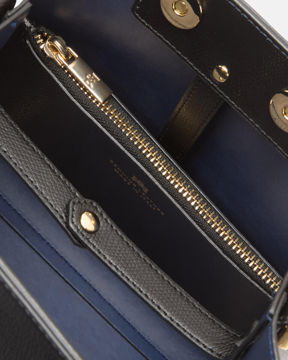 CUOIERIA FIORENTINA - Borsa Secchiello Alice Nero