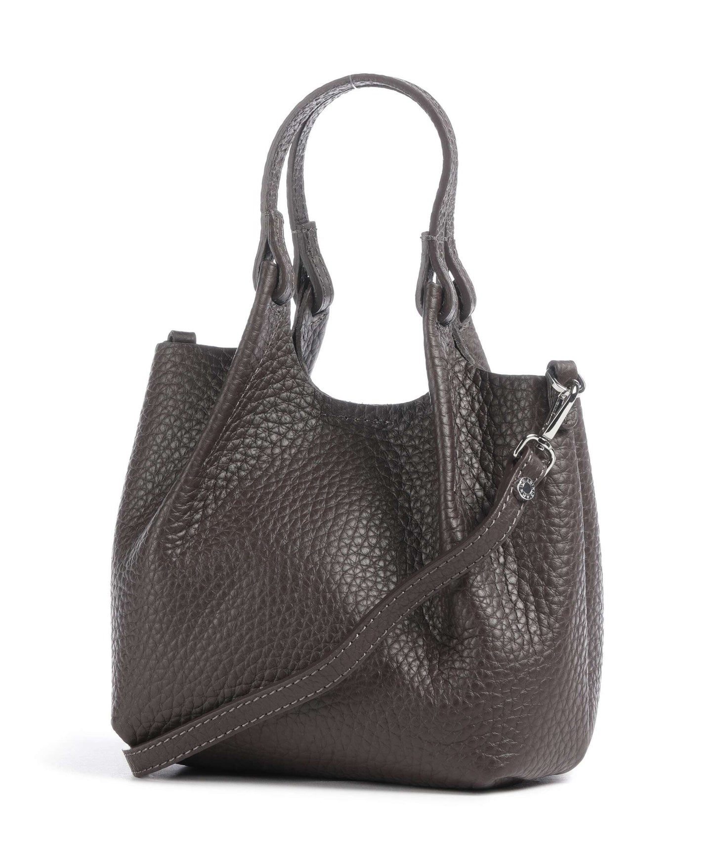 GIANNI CHIARINI - Borsa Dua Small - Espresso