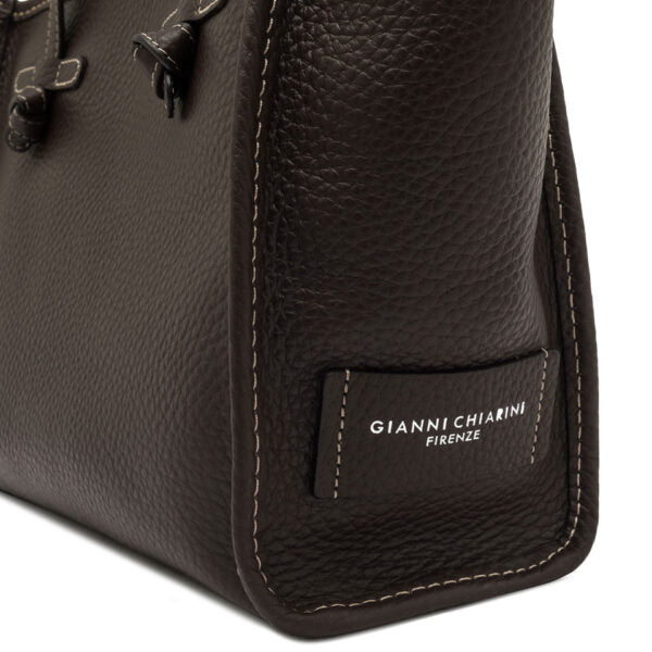 GIANNI CHIARINI - Borsa Marcella Medium - Espresso
