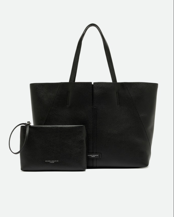 GIANNI CHIARINI - Borsa Maya Medium - Nero