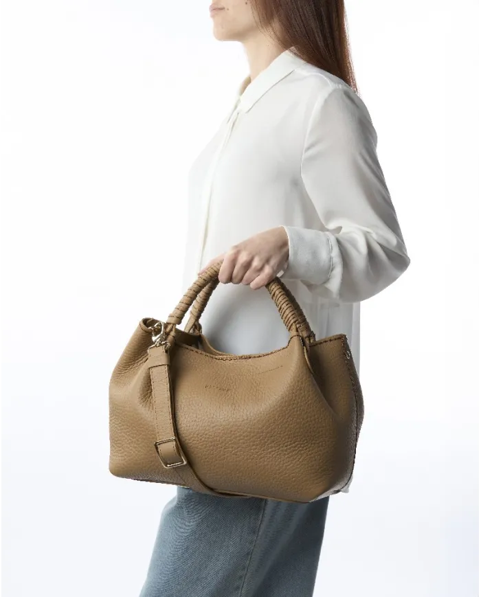 VISONA' - Borsa Mia Queen - Tan