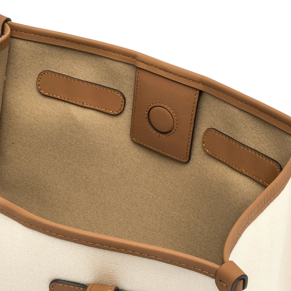 GIANNI CHIARINI - Marcella Canvas Panna-Corda-Caramello