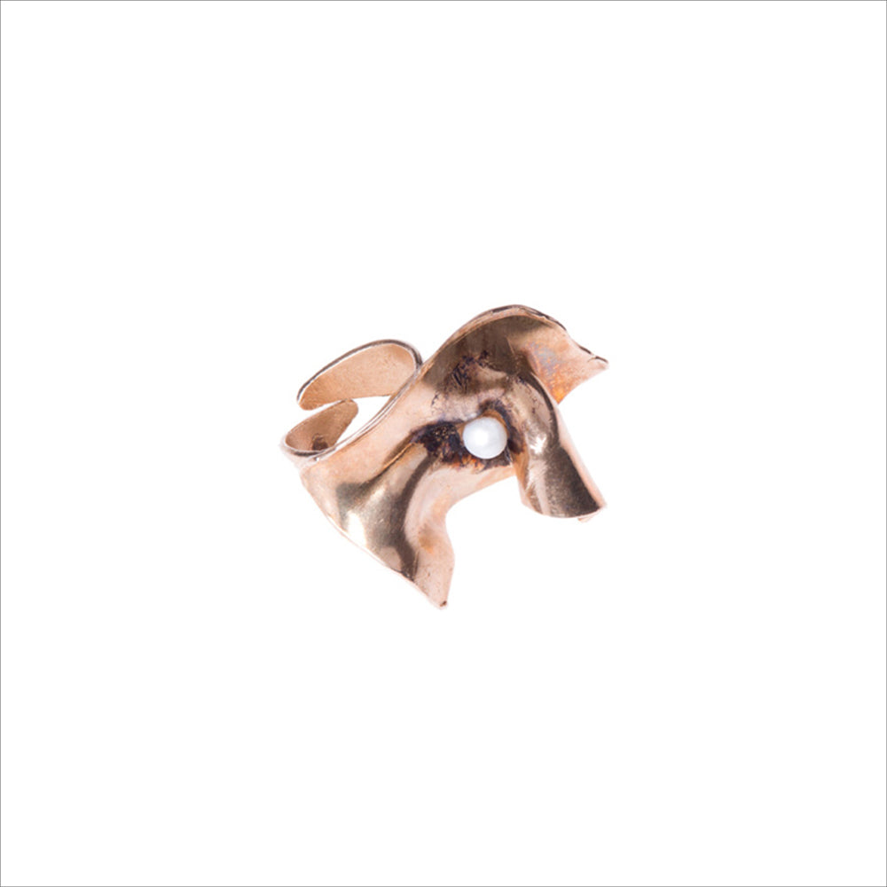 MIRIAM NORI - Anello in Bronzo Carta Piccolo