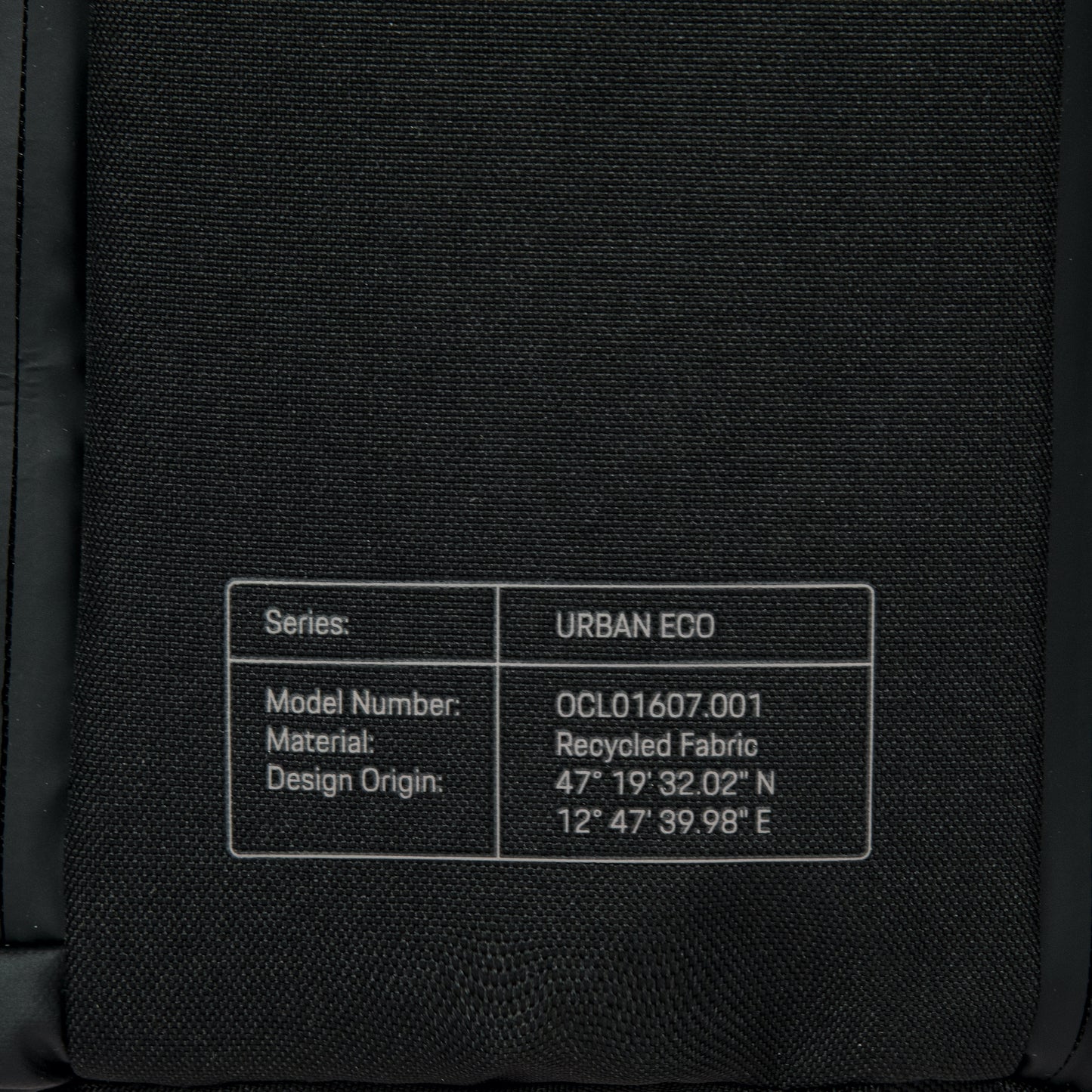 PORSCHE DESIGN - Urban Eco Backpack M1