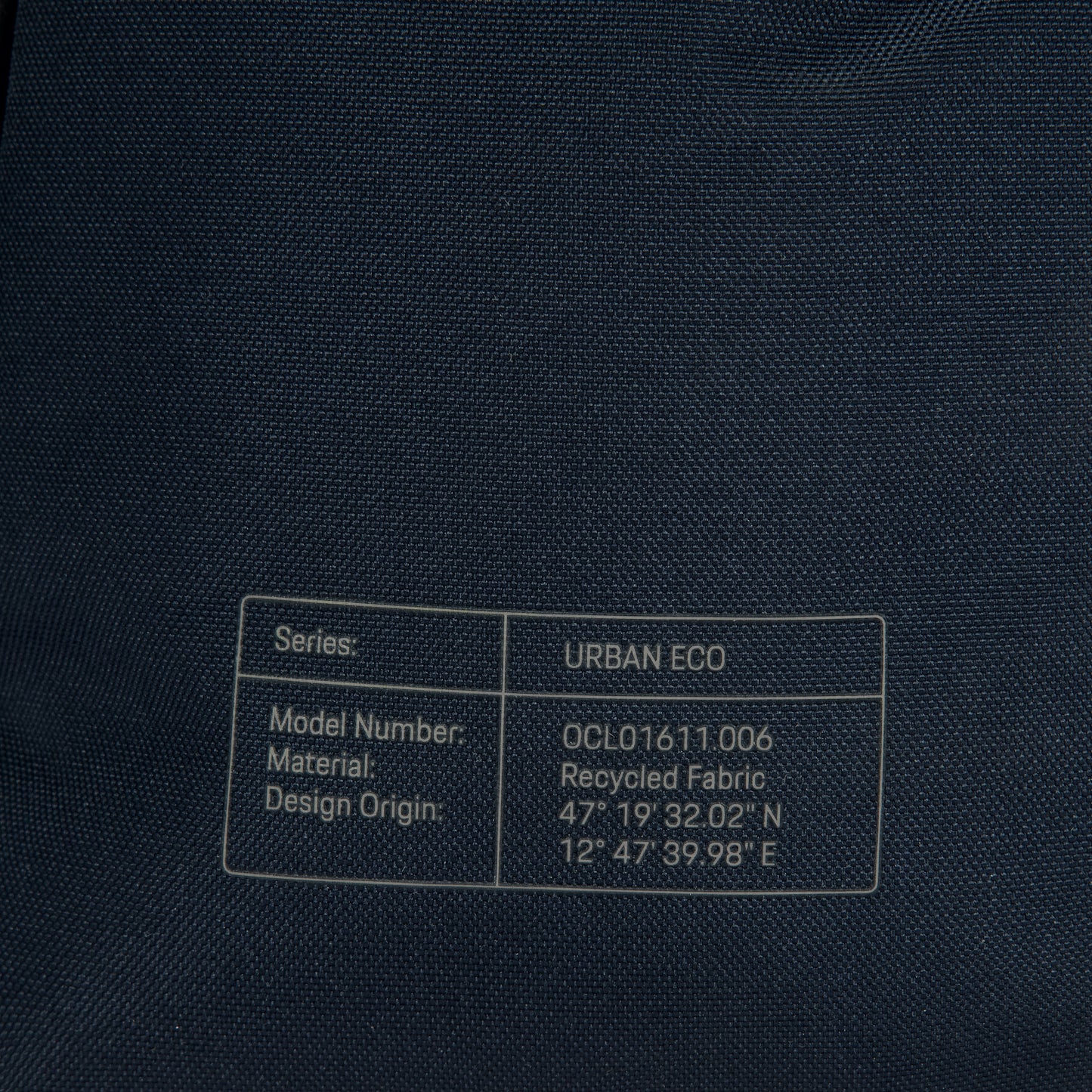 PORSCHE DESIGN - Urban Eco Backpack S