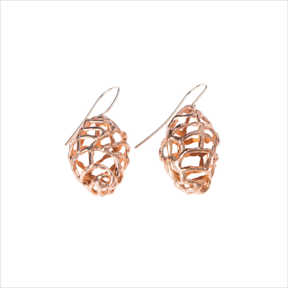 MIRIAM NORI - Orecchini in Bronzo Olive
