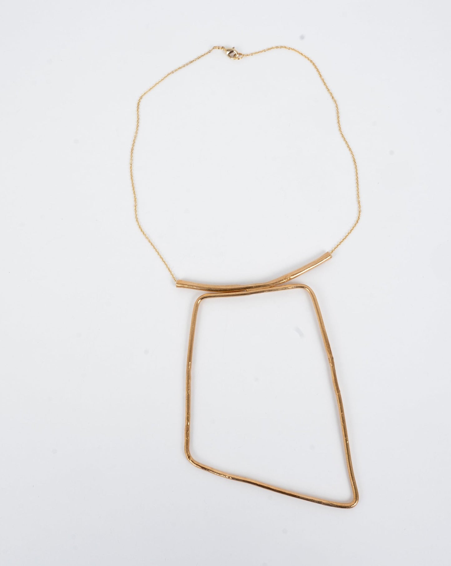 MIRIAM NORI - Pendente in Bronzo Trapezio