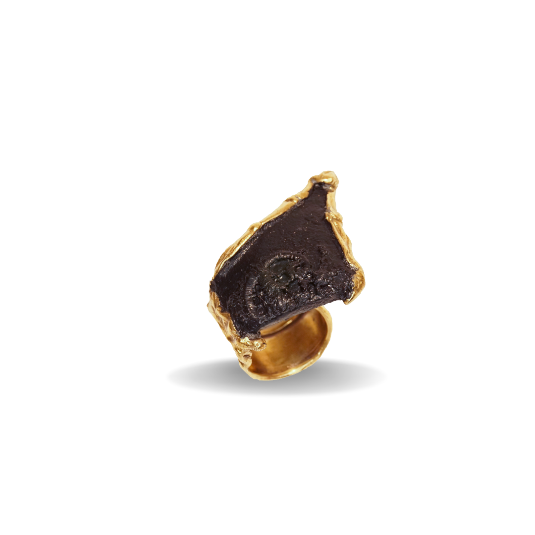 Anello Frame in Pizzo-Nero