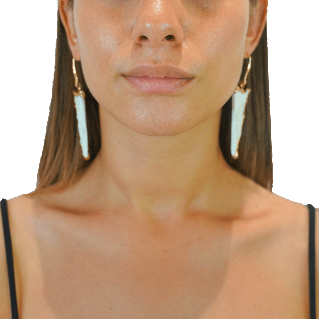Pendenti Frame in Pizzo-Bianco