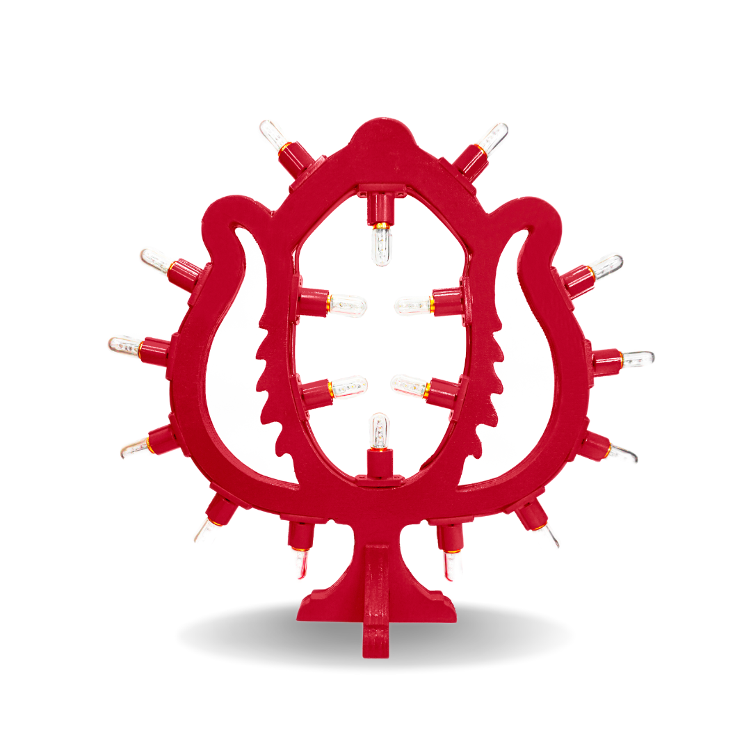 Lampada pumo Rosso Scuro