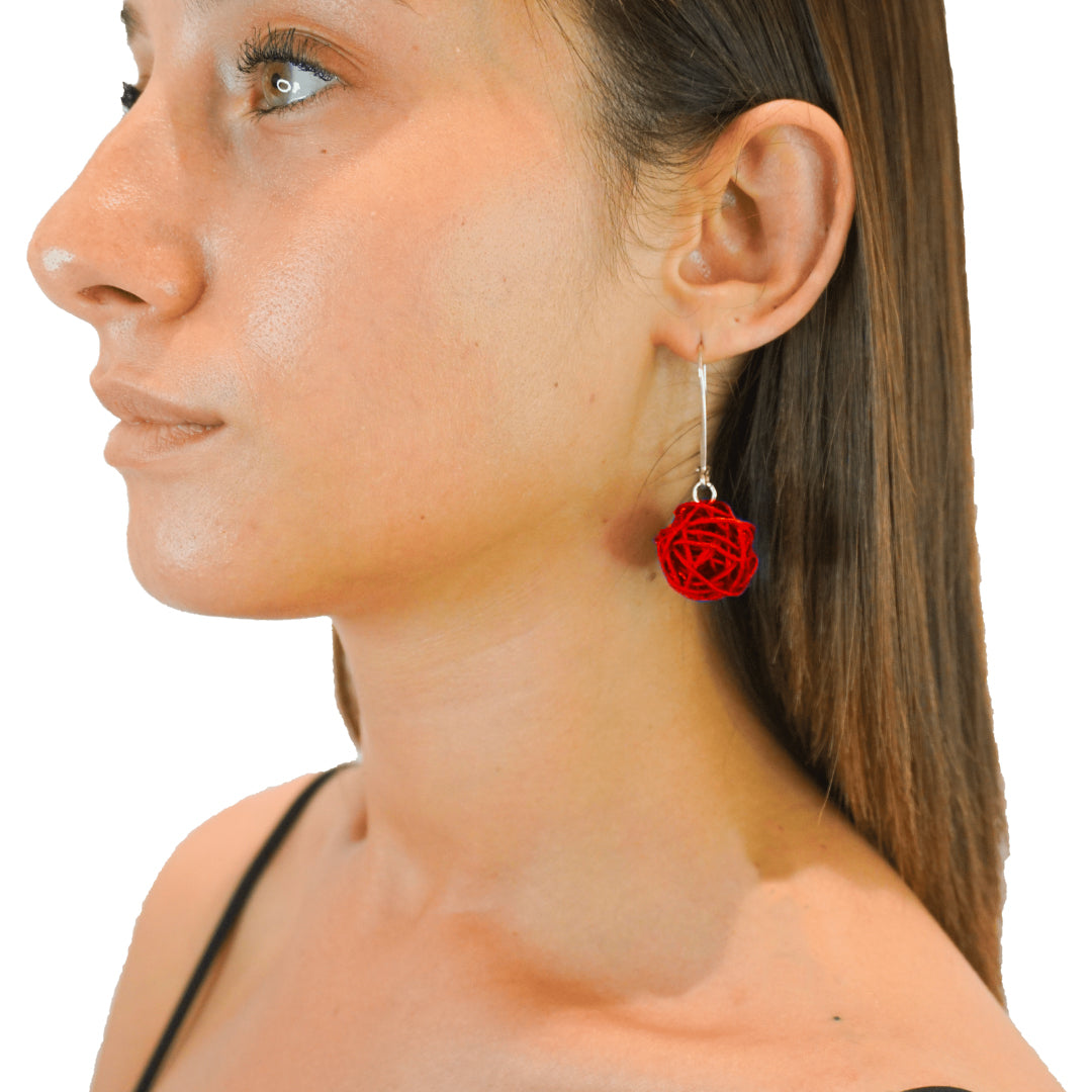 Pendenti Dedalus Sfera Grande- Rosso