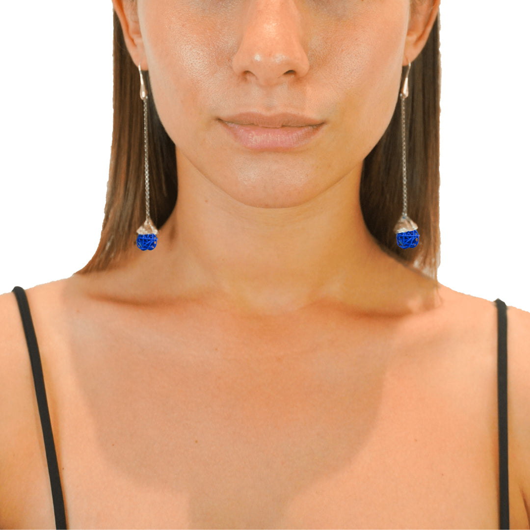 Pendente Dedalus Sfera Piccola- Blu