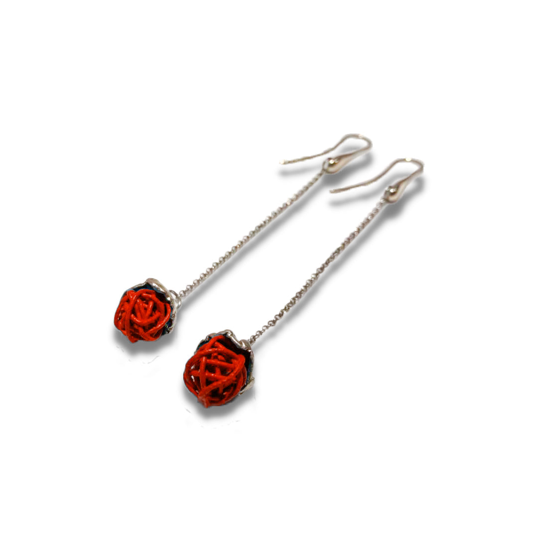 Pendente Dedalus Sfera Piccola- Rosso