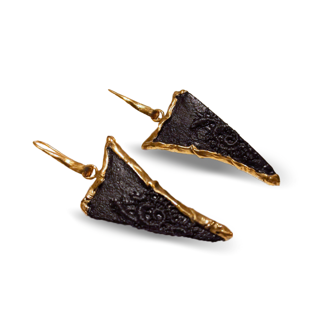 Pendenti Frame in Pizzo-Nero