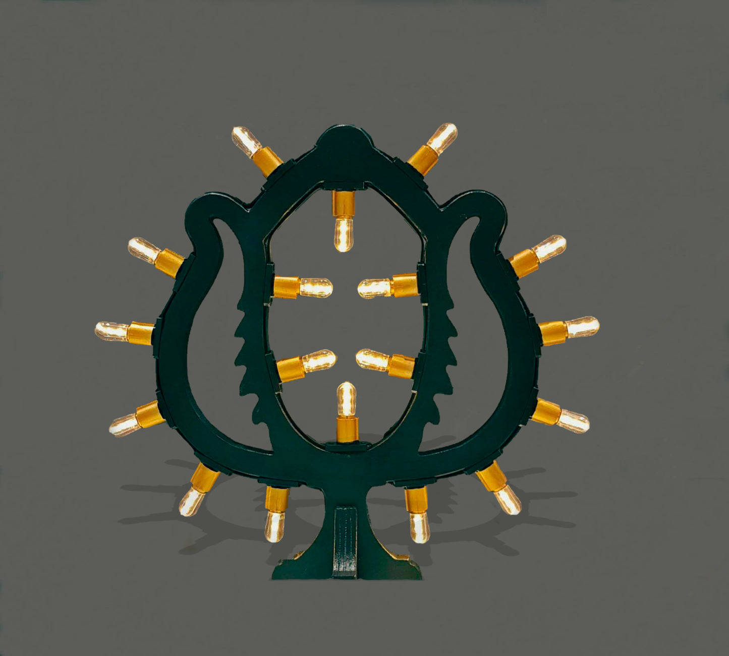 Lampada Pumo Nero-Oro