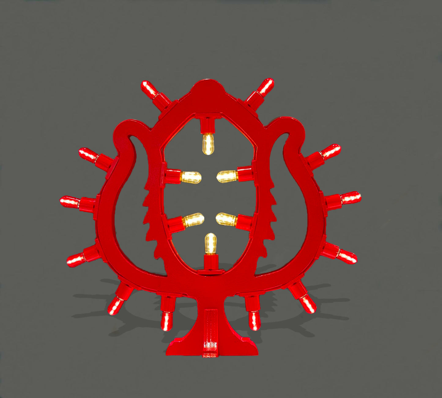 Lampada pumo Rosso Carminio