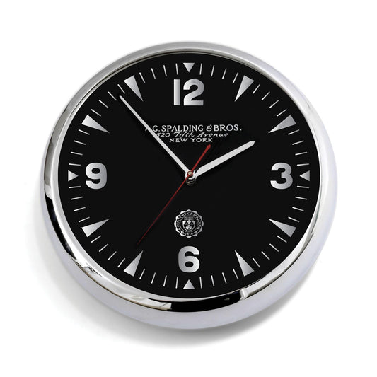 A. G. SPALDING & BROS. - Orologio da parete classic Nero