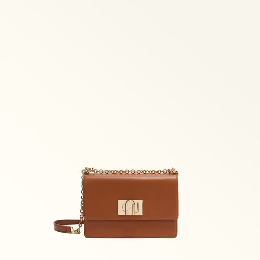 FURLA - 1927 Mini Crossbody - Cognac