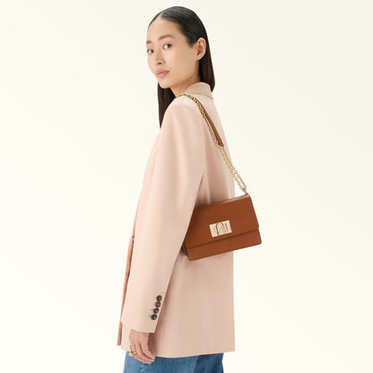 FURLA - 1927 Mini Crossbody - Cognac