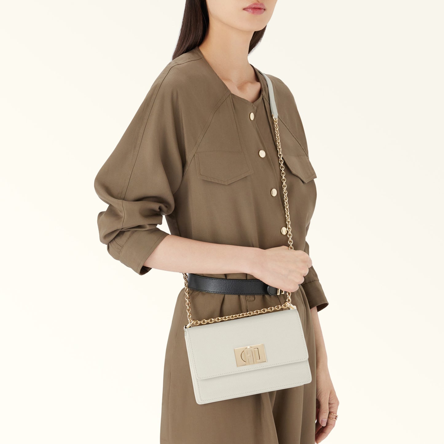 FURLA - 1927 Mini Crossbody - Panna