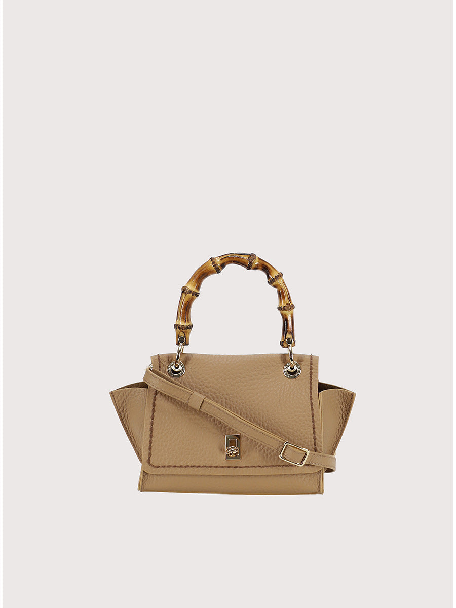VISONA' - Borsa Posillipo Small - Tan