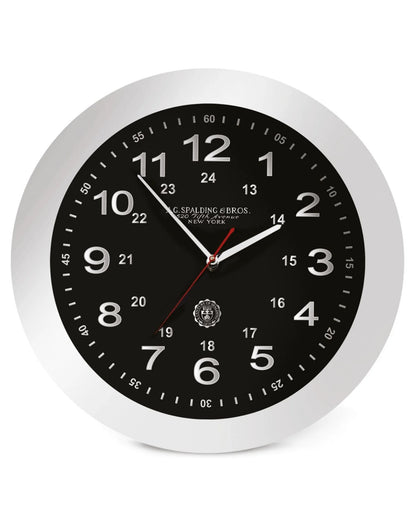 A. G. SPALDING & BROS. - Orologio da parete Twentyfour nero
