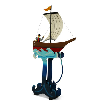 AUTHENTIC MODELS - Oscillante Barca a vela TM044