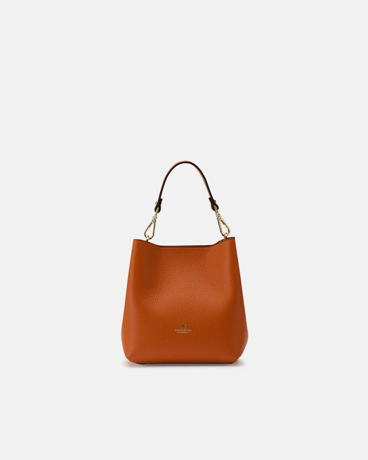 CUOIERIA FIORENTINA - Borsa Secchiello Candy - Arancio