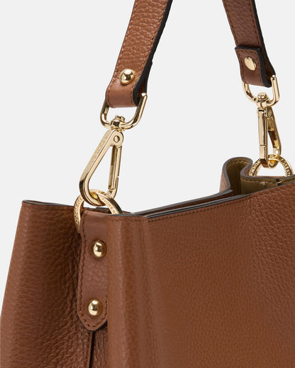 CUOIERIA FIORENTINA - Borsa Secchiello Candy - Caramel