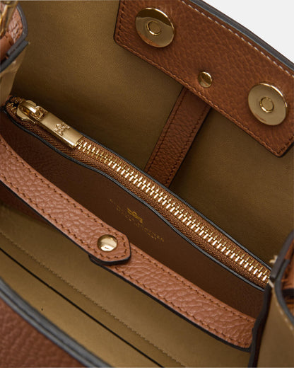 CUOIERIA FIORENTINA - Borsa Secchiello Candy - Caramel