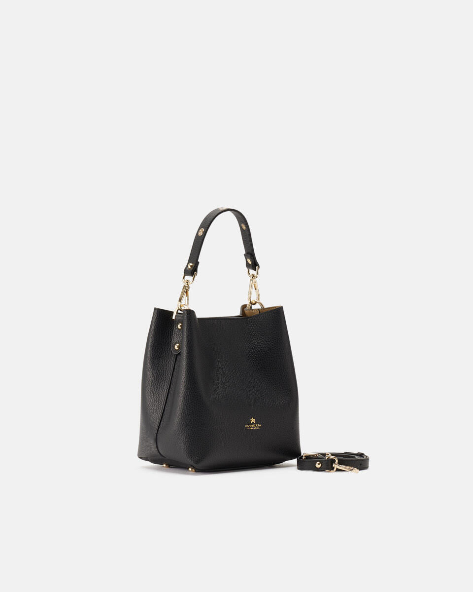 CUOIERIA FIORENTINA - Borsa Secchiello Candy - Nero