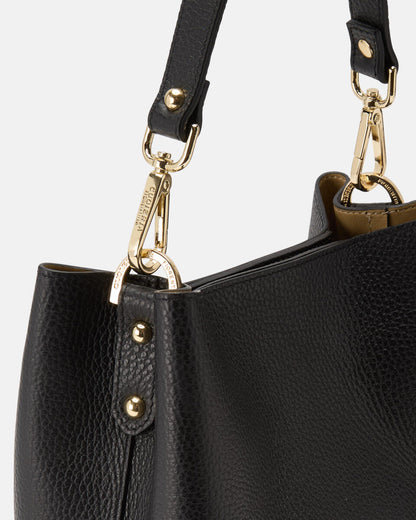 CUOIERIA FIORENTINA - Borsa Secchiello Candy - Nero