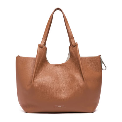 GIANNI CHIARINI - Borsa Dua Large - Caramello Sabbia