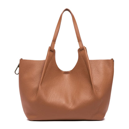 GIANNI CHIARINI - Borsa Dua Large - Caramello Sabbia