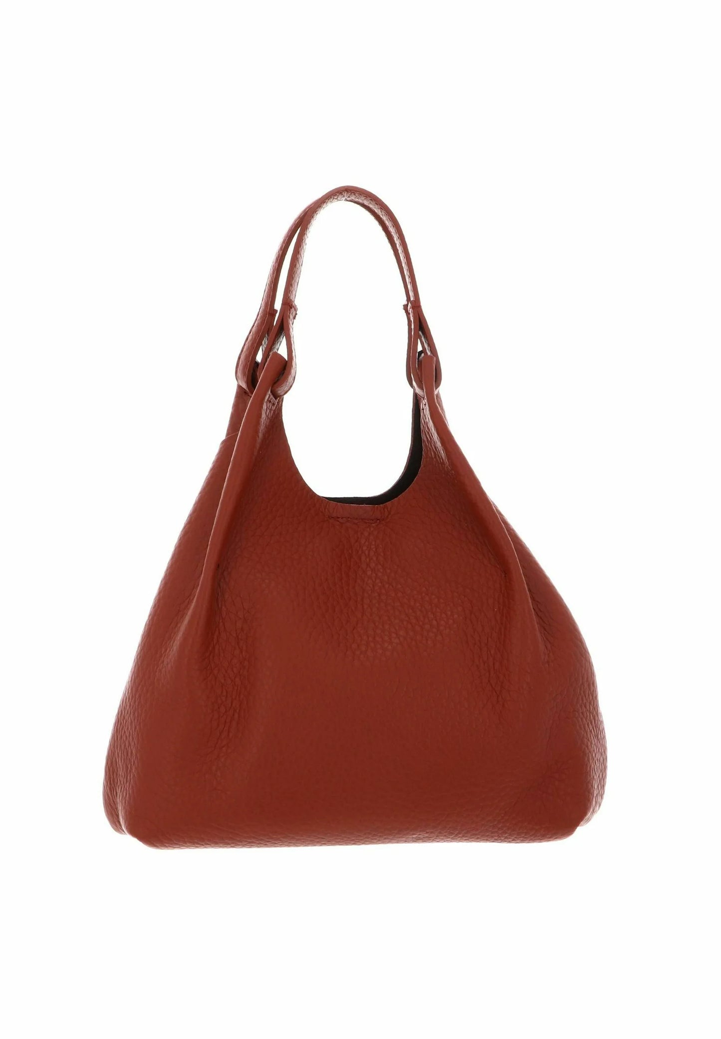 GIANNI CHIARINI - Borsa Dua Media - Brick Red / Testa Moro