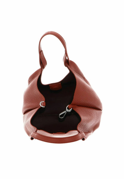 GIANNI CHIARINI - Borsa Dua Media - Brick Red / Testa Moro