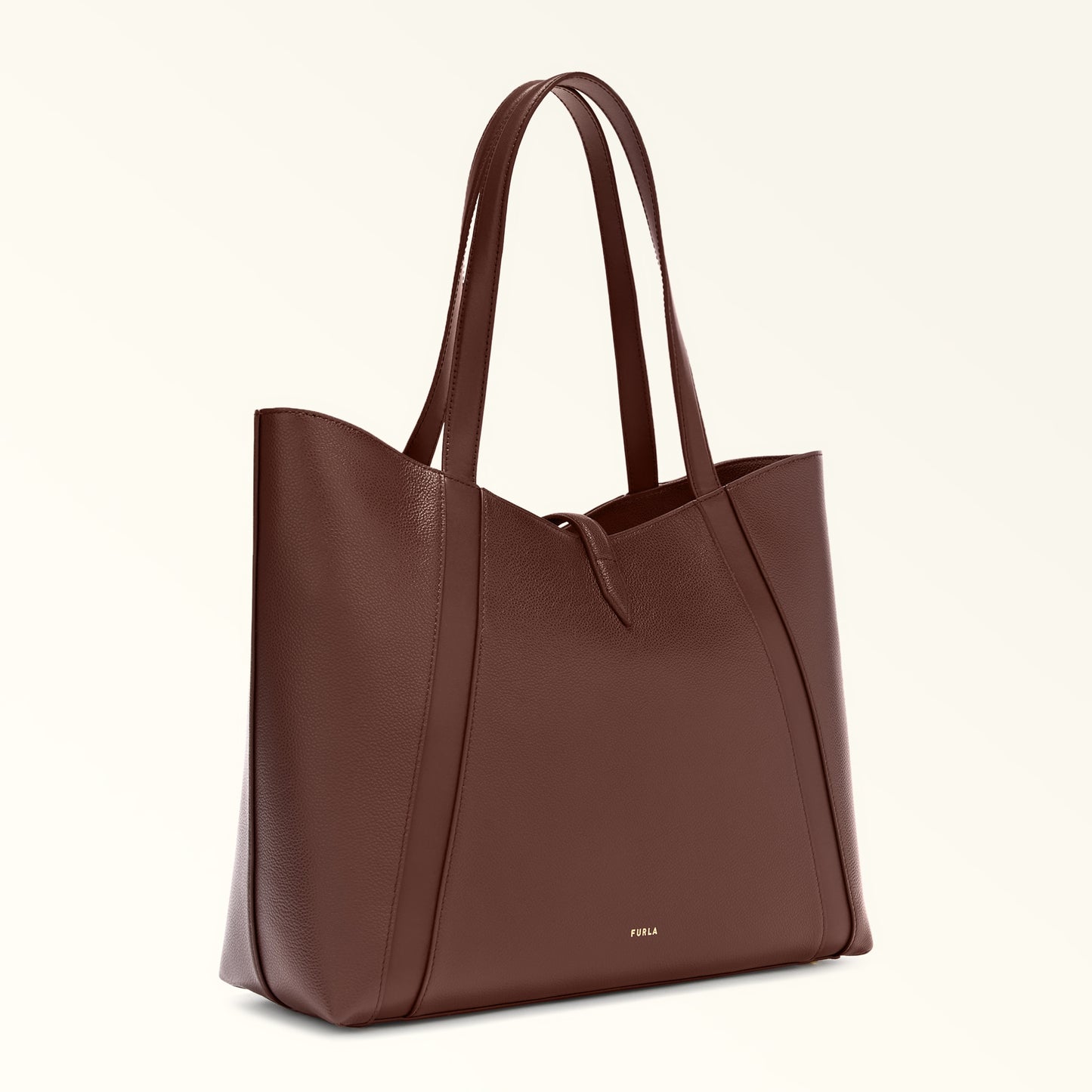 FURLA -  Borsa Goccia Shopping L  - Cioccolato