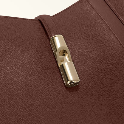 FURLA -  Borsa Goccia Shopping L  - Cioccolato