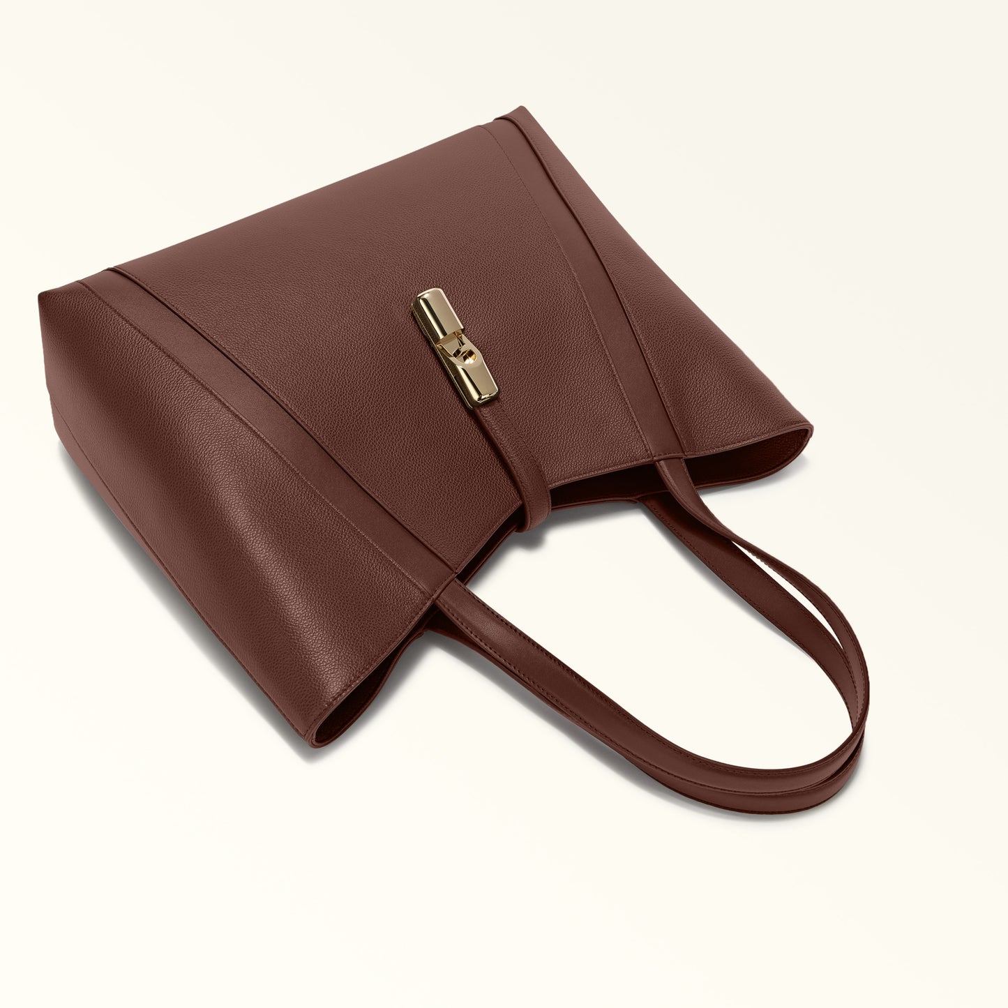 FURLA -  Borsa Goccia Shopping L  - Cioccolato