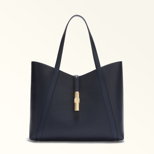 FURLA -  Borsa Goccia Shopping L  - Ink Blue