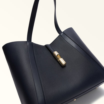 FURLA -  Borsa Goccia Shopping L  - Ink Blue