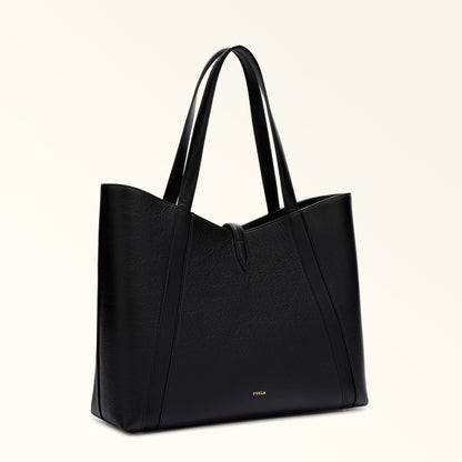 FURLA -  Borsa Goccia Shopping L  - Nero
