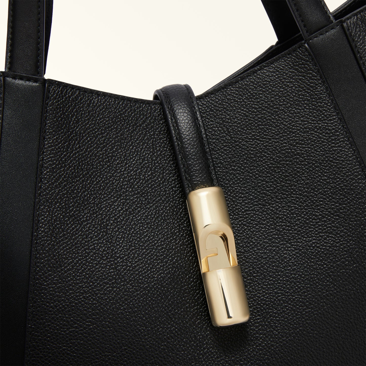 FURLA -  Borsa Goccia Shopping L  - Nero