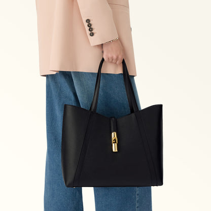 FURLA -  Borsa Goccia Shopping L  - Nero