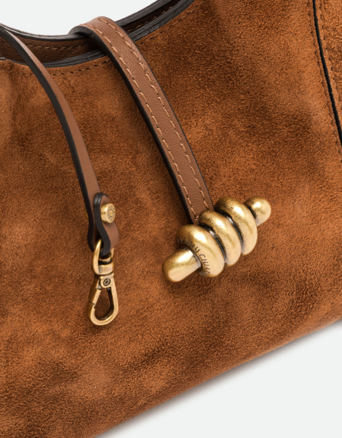 GIANNI CHIARINI - Borsa Infinity - Medium - Cognac