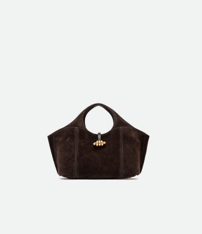 GIANNI CHIARINI - Borsa Infinity - Medium - Moka