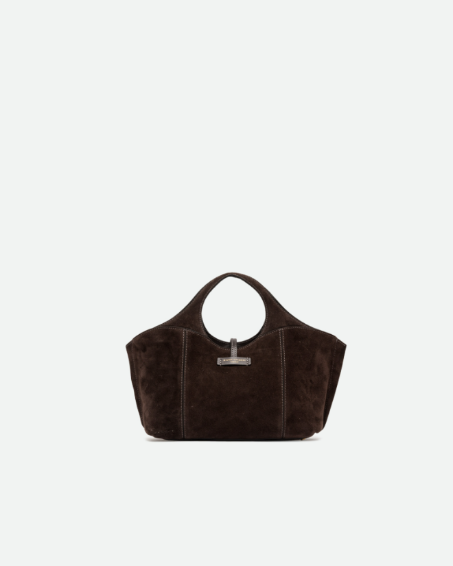 GIANNI CHIARINI - Borsa Infinity - Medium - Moka
